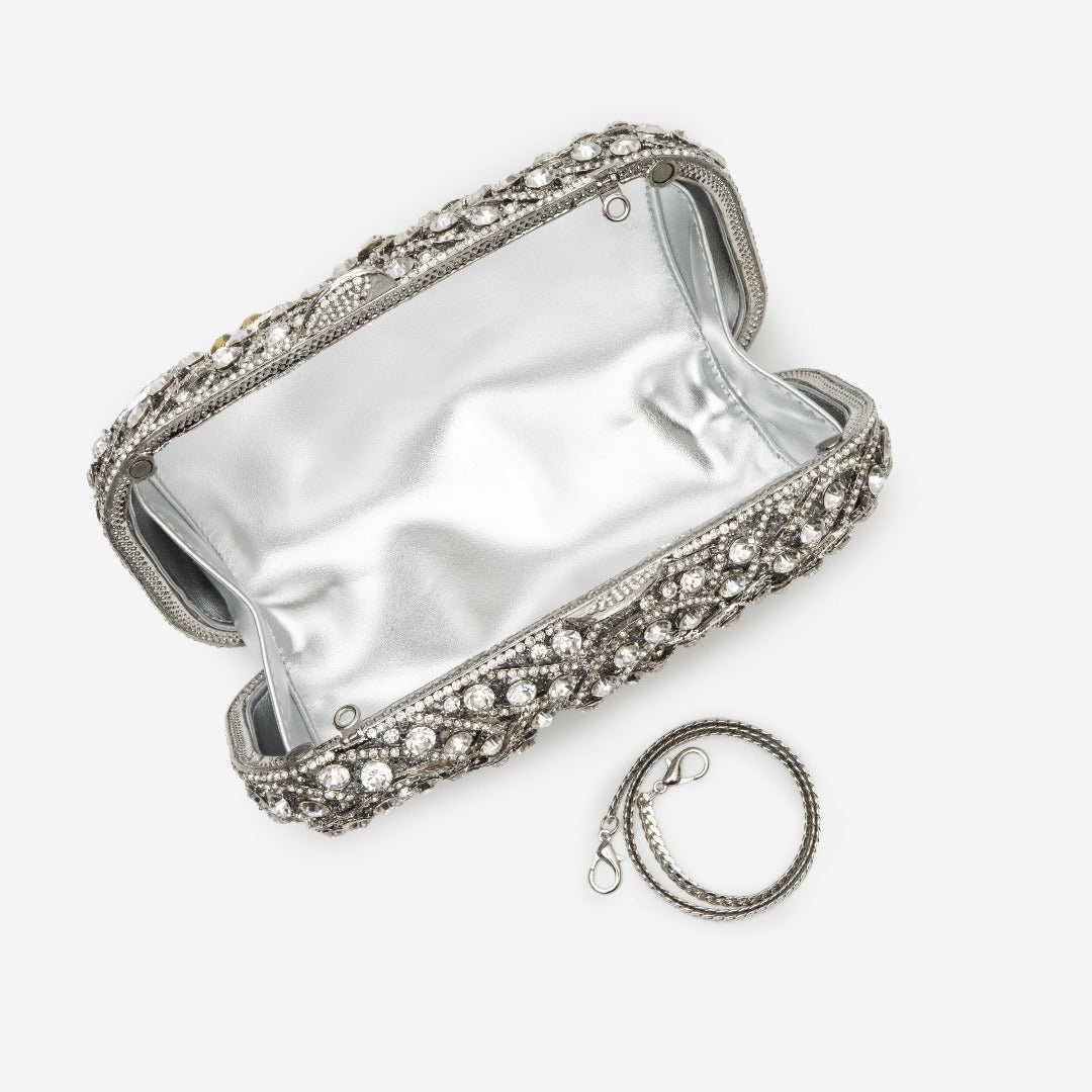 Bucaramanga | Glitzernde Kristall‑Evening‑Clutch