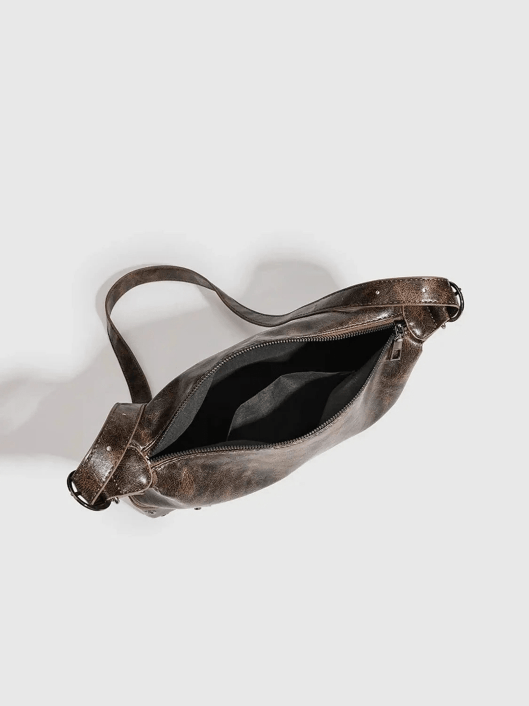 Irkutsk | Schultertasche aus Vintage-Lederoptik