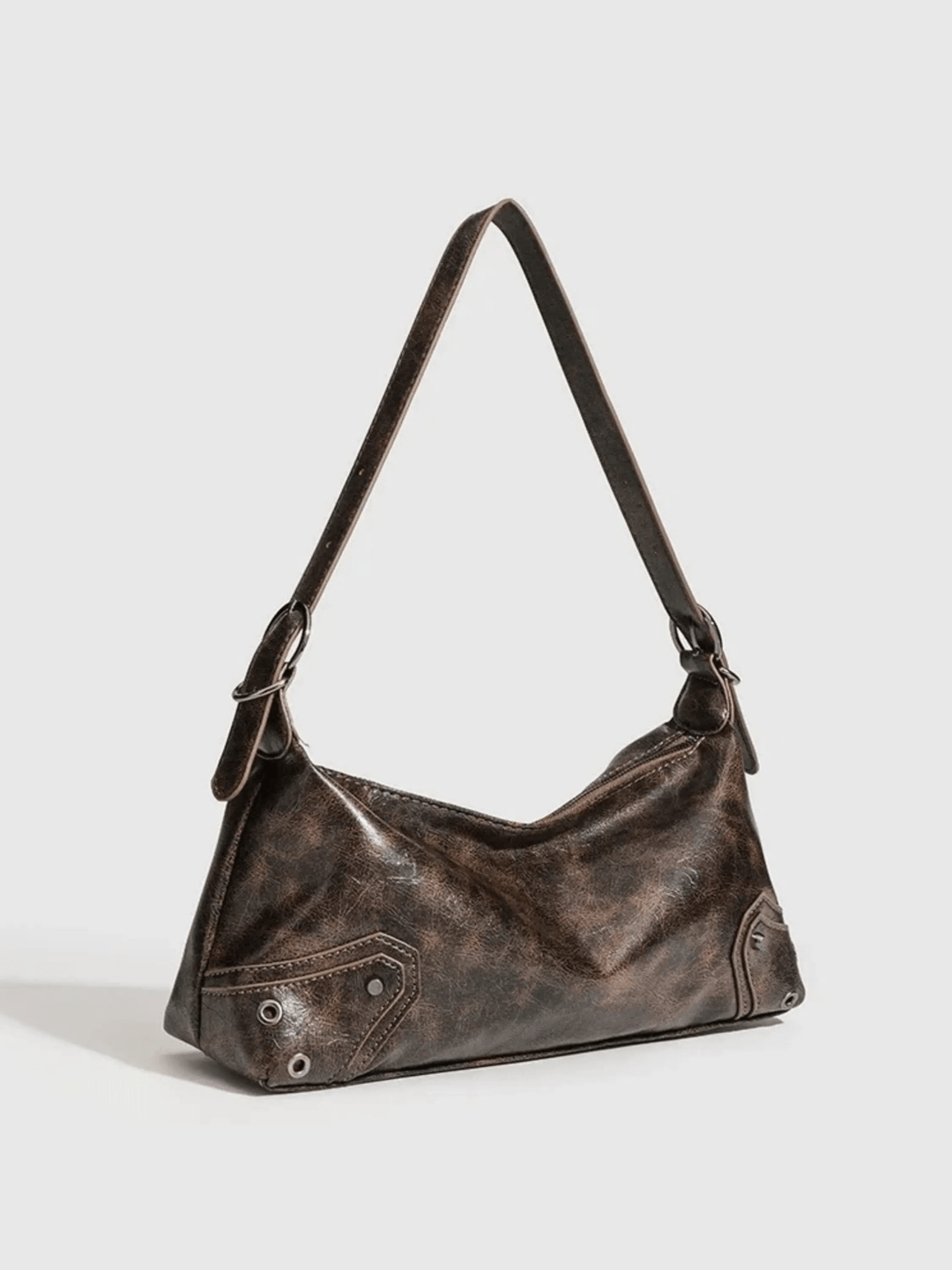 Irkutsk | Schultertasche aus Vintage-Lederoptik