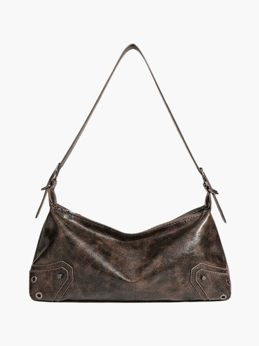Irkutsk | Schultertasche aus Vintage-Lederoptik