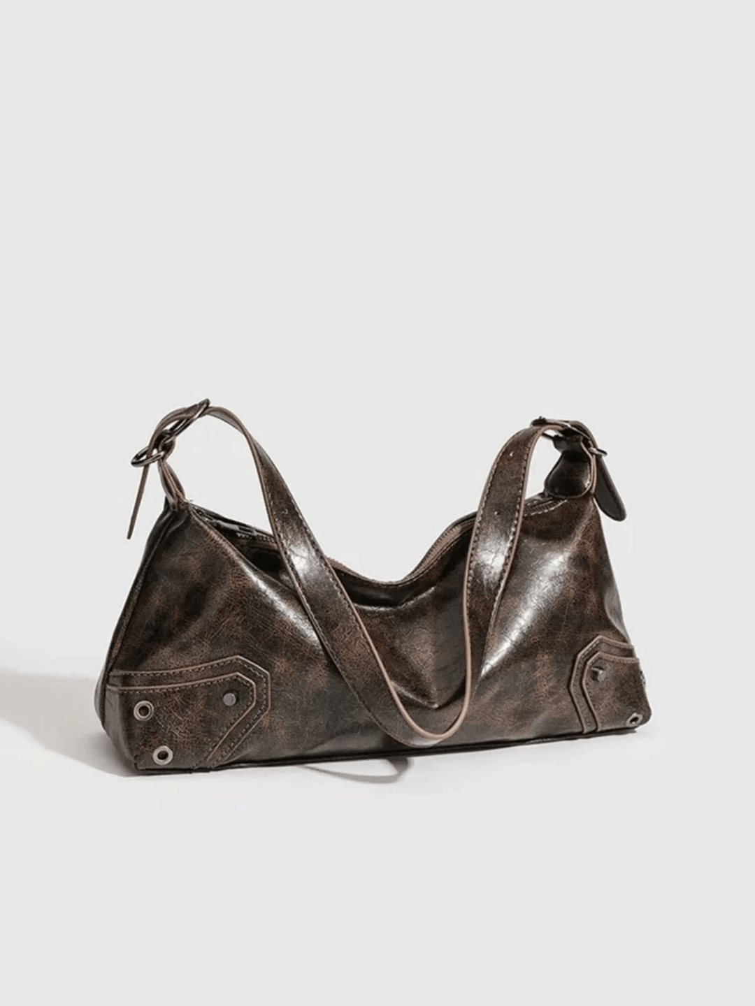 Irkutsk | Schultertasche aus Vintage-Lederoptik