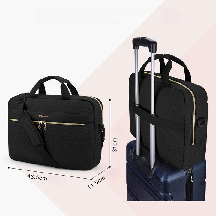 Durban | Elegante Laptop‑Tasche mit Reißverschlüssen