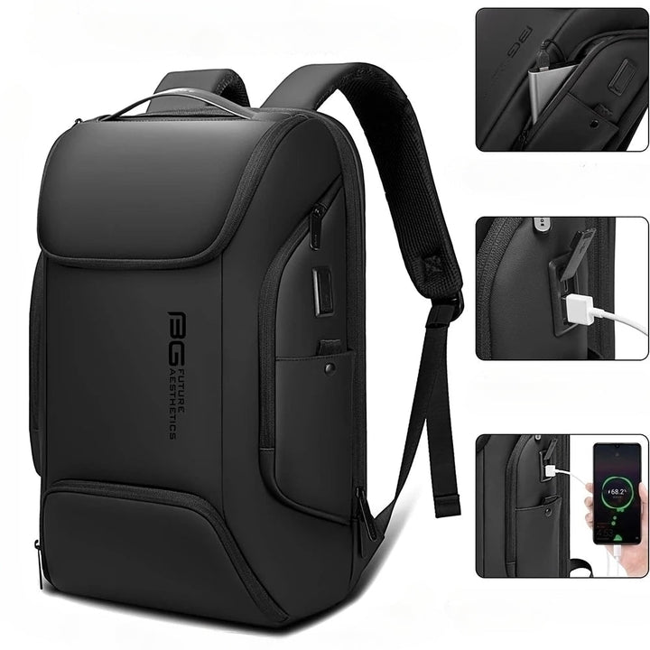 Johannesburg | Büro-Rucksack mit USB & Fächern