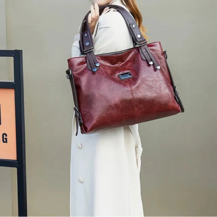 Bandung | Vintage Kunstleder Business‑Bag