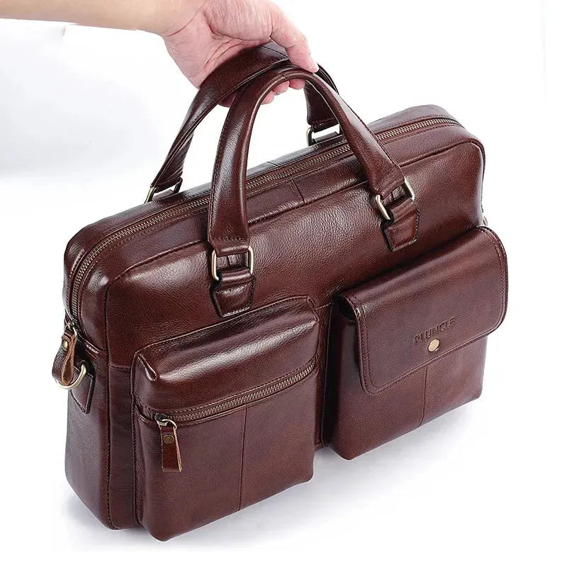 Muscat | Herren-Laptoptasche echtes Leder