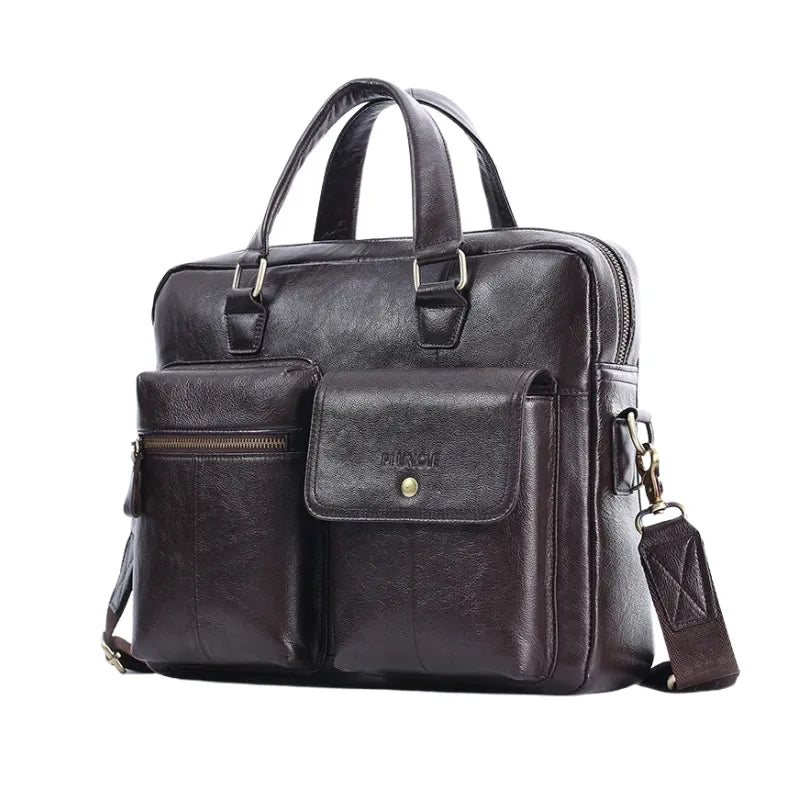 Muscat | Herren-Laptoptasche echtes Leder