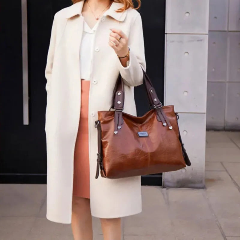 Bandung | Vintage Kunstleder Business‑Bag