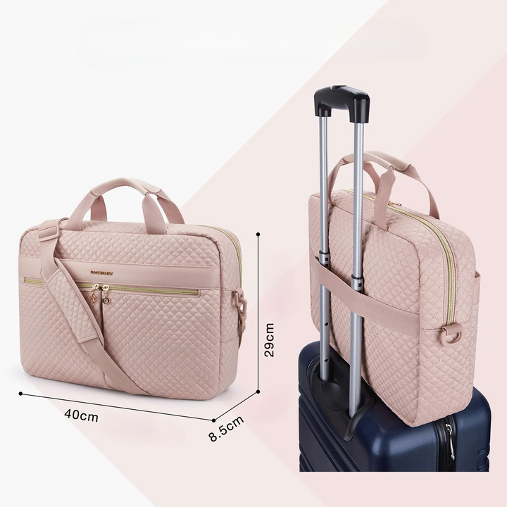 Durban | Elegante Laptop‑Tasche mit Reißverschlüssen