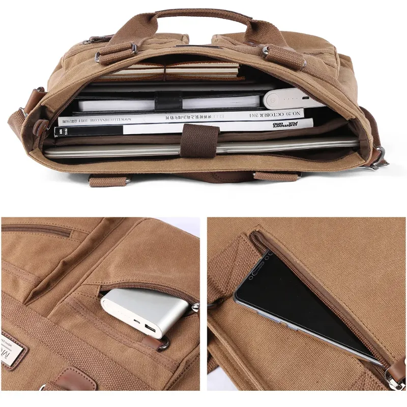 Khartoum | Strapazierfähige Canvas‑Laptoptasche