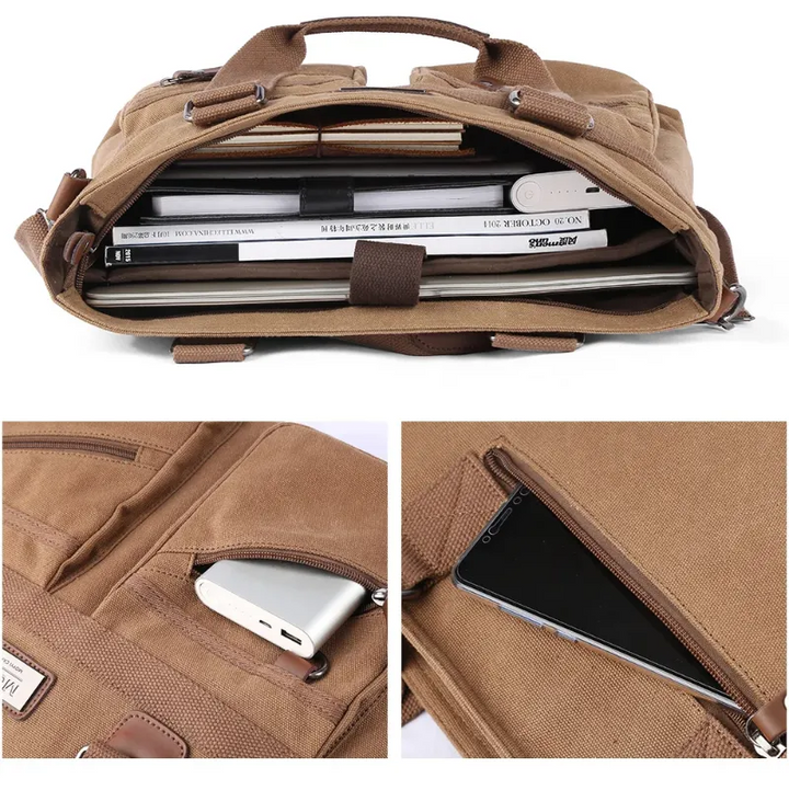 Khartoum | Strapazierfähige Canvas‑Laptoptasche