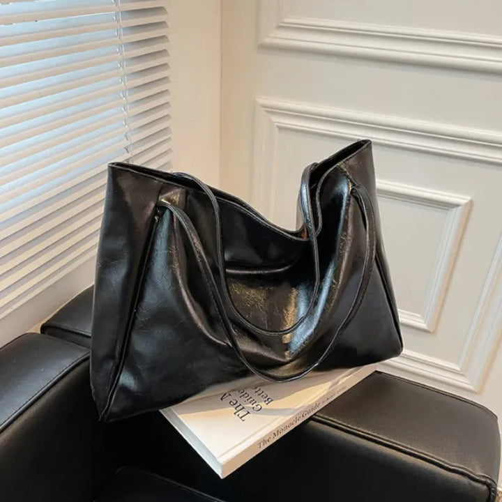 Surabaya | Rote Laptoptasche aus Kunstleder