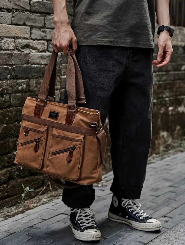 Khartoum | Strapazierfähige Canvas‑Laptoptasche