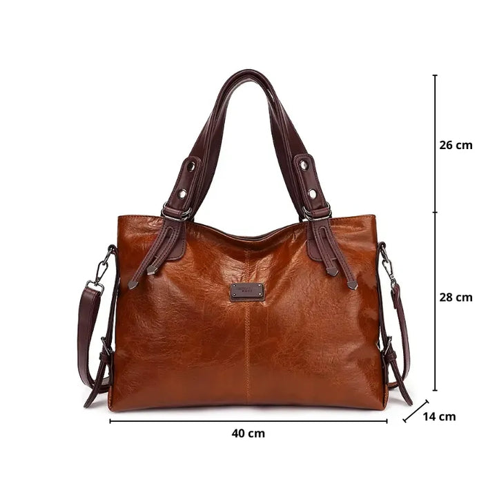 Bandung | Vintage Kunstleder Business‑Bag