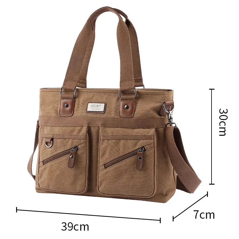 Khartoum | Strapazierfähige Canvas‑Laptoptasche