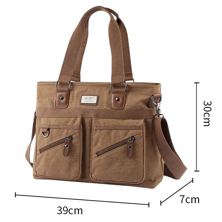 Khartoum | Strapazierfähige Canvas‑Laptoptasche