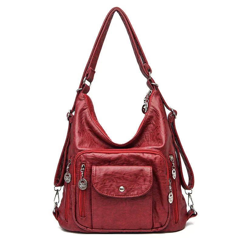 León | Große Multifunktionale Ledertasche