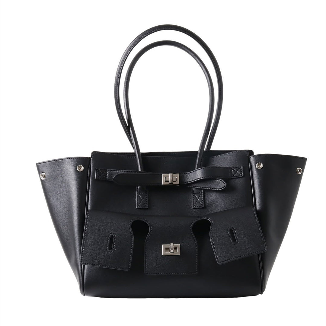 Likasi | Elegante Lederhandtasche mit Schnalle