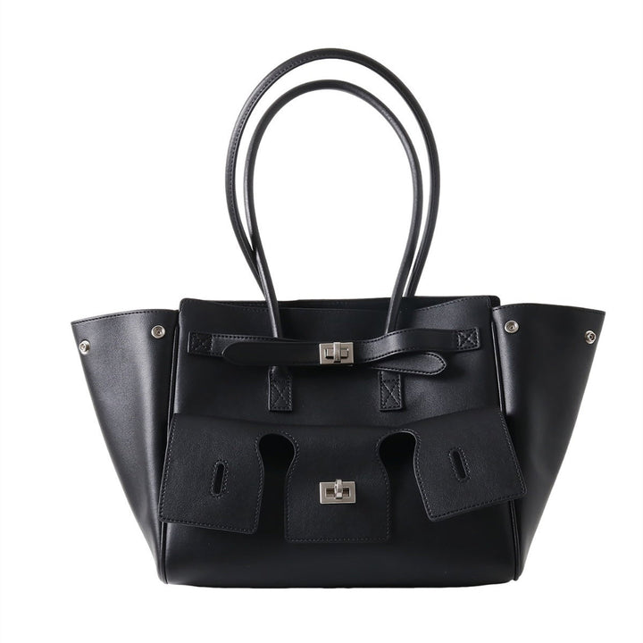 Likasi | Elegante Lederhandtasche mit Schnalle