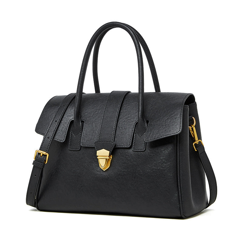 Guilin | Klassische Leder‑Satchel