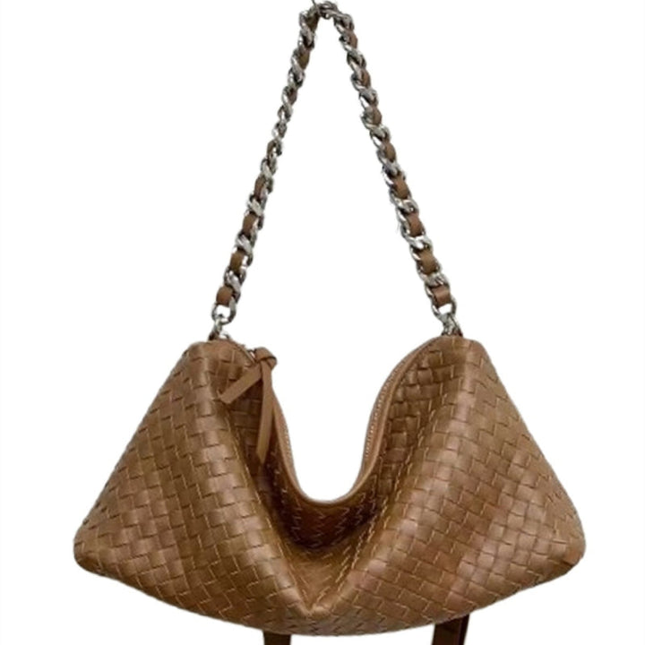 Nanchang  | Gewebte Leder‑Hobo‑Tasche