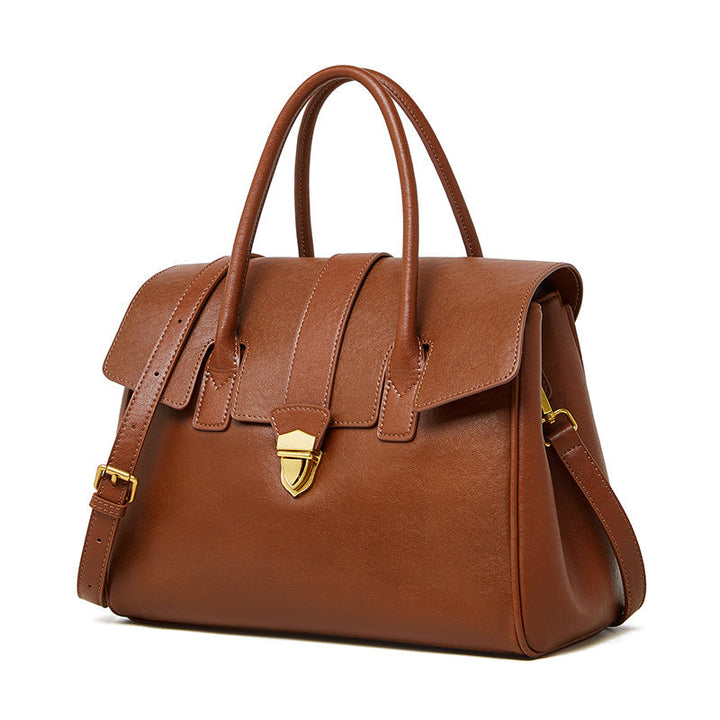 Guilin | Klassische Leder‑Satchel