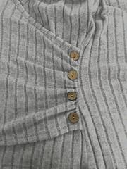 Elenore l Eng anliegender gerippter Pullover